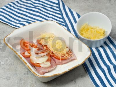 Prancūziškas vištienos patiekalas iš kalakutienos filė Žingsnis 2