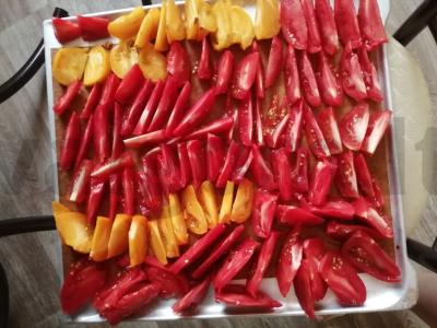 Džiovinti pomidorai Žingsnis 2