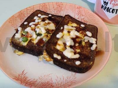 Sumuštinis pusryčiams pagrindine nuotrauka