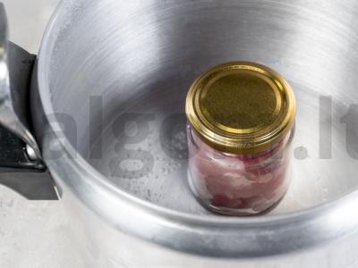 Kiaulienos troškinys autoklave Žingsnis 2