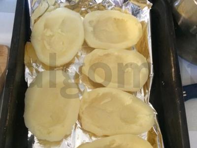 Įdarytos bulvės Žingsnis 1