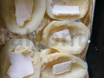 Įdarytos bulvės Žingsnis 2