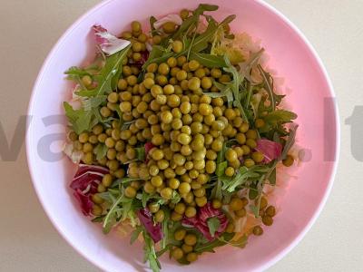 Salotas „Pavasaris lėkštėje“ Žingsnis 5