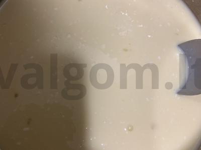 Blynai ant rūgštaus pieno Žingsnis 3