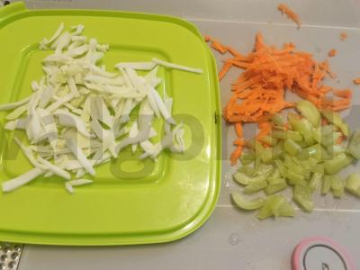 Užkandžių kopūstai Žingsnis 1