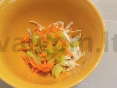 Užkandžių kopūstai Žingsnis 2