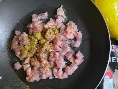 Kruasanai „Federio“ su vištienos filė ir grybais Žingsnis 2