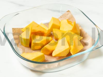 Kepta moliūgų su medumi Žingsnis 3