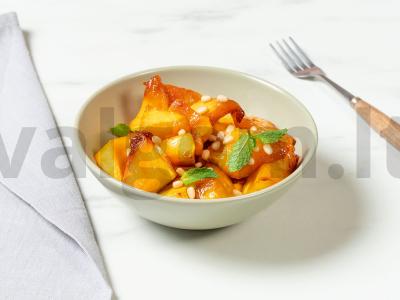 Kepta moliūgų su medumi pagrindine nuotrauka