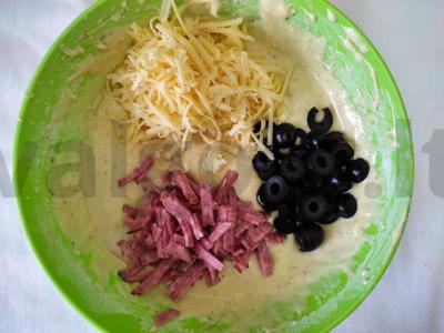 Namų keksiukai su limonu, anakardžiais ir dešra Žingsnis 2