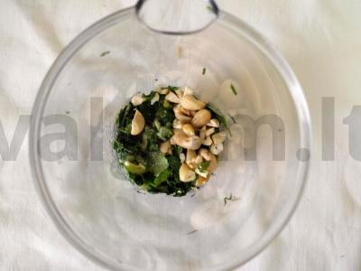 Namų keksiukai su limonu, anakardžiais ir dešra Žingsnis 4