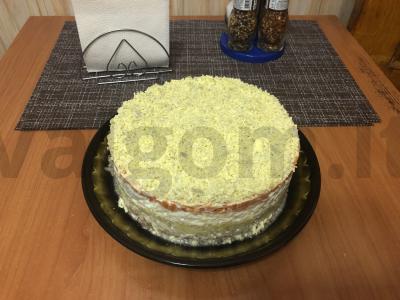 Mėgstama „Mimoza“ su sardinomis Žingsnis 7