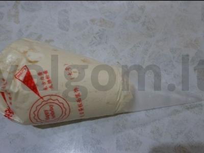 Labai skanus kremas, kuris tinka bet kokiam desertui Žingsnis 5