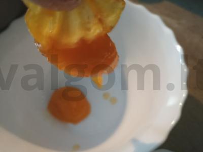 Abrikosų uogienė be odelės Žingsnis 3