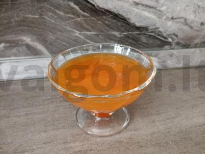 Abrikosų uogienė be odelės pagrindine nuotrauka