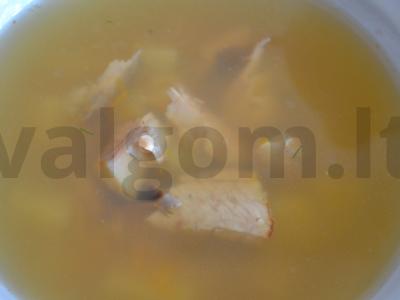 Namų žuvienė su šalotiniu svogūnu ir daržovėmis Žingsnis 6