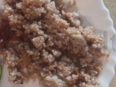 Kvietinė košė su šonine Žingsnis 2