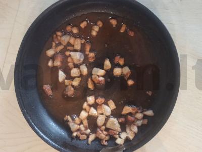 Kvietinė košė su šonine Žingsnis 3