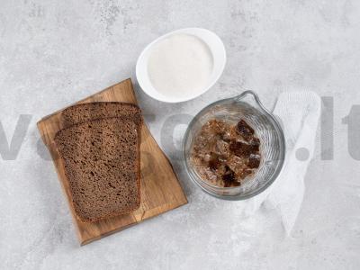 Kvasas ant duonos raugos Žingsnis 1