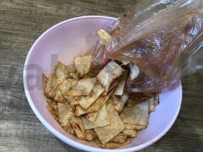 Traškūs iš plono armėniško lavašo Žingsnis 5