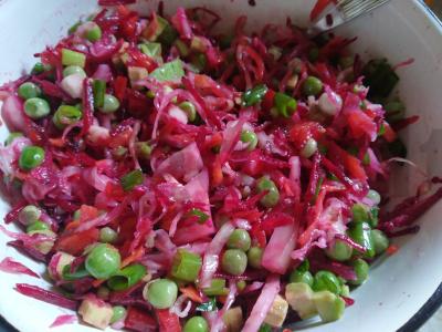 Žaliavalgių vinigretas Žingsnis 3