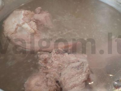 Salotas „Liežuvėlis“ su jautienos liežuviu Žingsnis 1