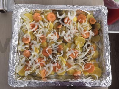 Daržovės po šydu Žingsnis 16