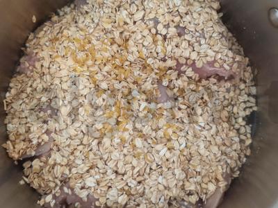 Vištienos piurė su bulguru ir avižomis Žingsnis 2