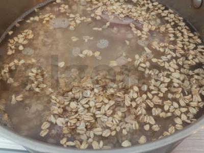 Vištienos piurė su bulguru ir avižomis Žingsnis 3