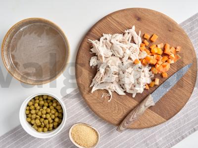 Indėnų filė su vištienos sparneliais Žingsnis 1