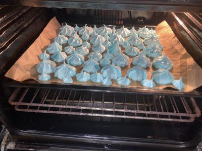 Beze „Žiemos pusnys“ Žingsnis 7