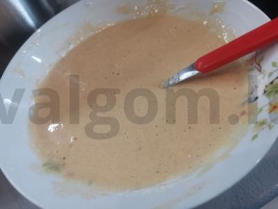 Vištienos krūtinėlės tešloje Žingsnis 3