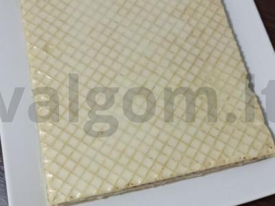 Greitas tortas iš vaflinių lakštų Žingsnis 4