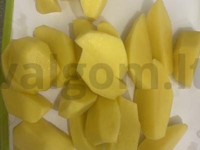 Vištiena su grybais ir bulvėmis orkaitėje Žingsnis 2