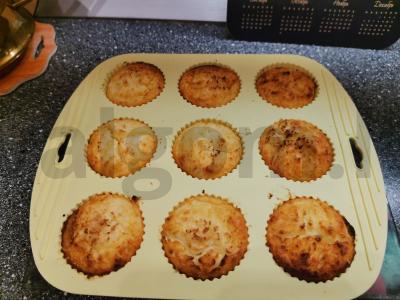 Kokosiniai varškėčiai su rikota Žingsnis 3