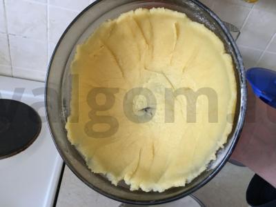 Šu pyragai su krekelinu Žingsnis 5