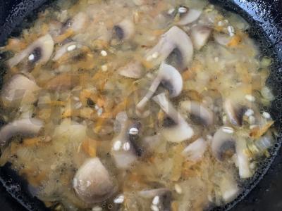 Perlovka su grybais Žingsnis 5