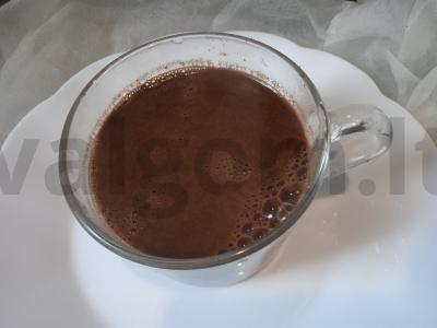 Sūrio kava su vafliniais trupiniais Žingsnis 1