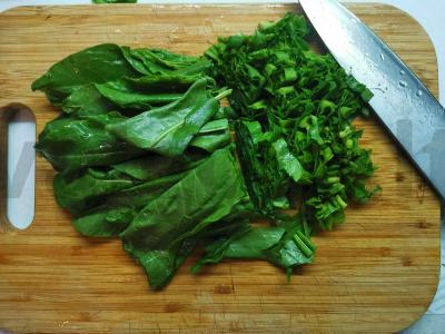 Žaliasis sriuba su rūgštynėmis Žingsnis 6