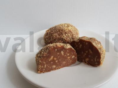 Šokoladinė bulvė pagrindine nuotrauka