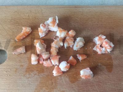 Makaronai su krevetėmis Žingsnis 4