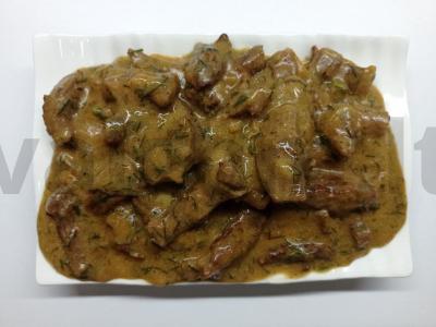 Skani elnio jautienos stroganova pagrindine nuotrauka