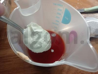 Žiedinė kopūstai su vištiena grietinės ir pomidorų padaže Žingsnis 5