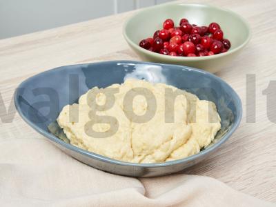 Kibinai su spanguolėmis Žingsnis 1