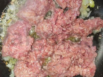 Alaus blynai su mėsa Žingsnis 2