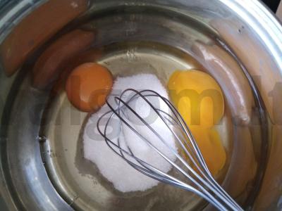 Ažūriniai blynai su faršu Žingsnis 3