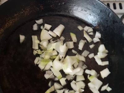 Grikių košė su meatballs Žingsnis 2