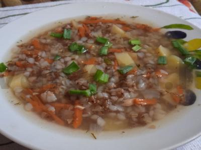 Grikių sriuba su daržovėmis Žingsnis 4