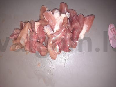 Kiaulienos padažas Žingsnis 1