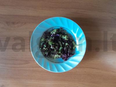 Dietinis salotas su kefyru Žingsnis 2